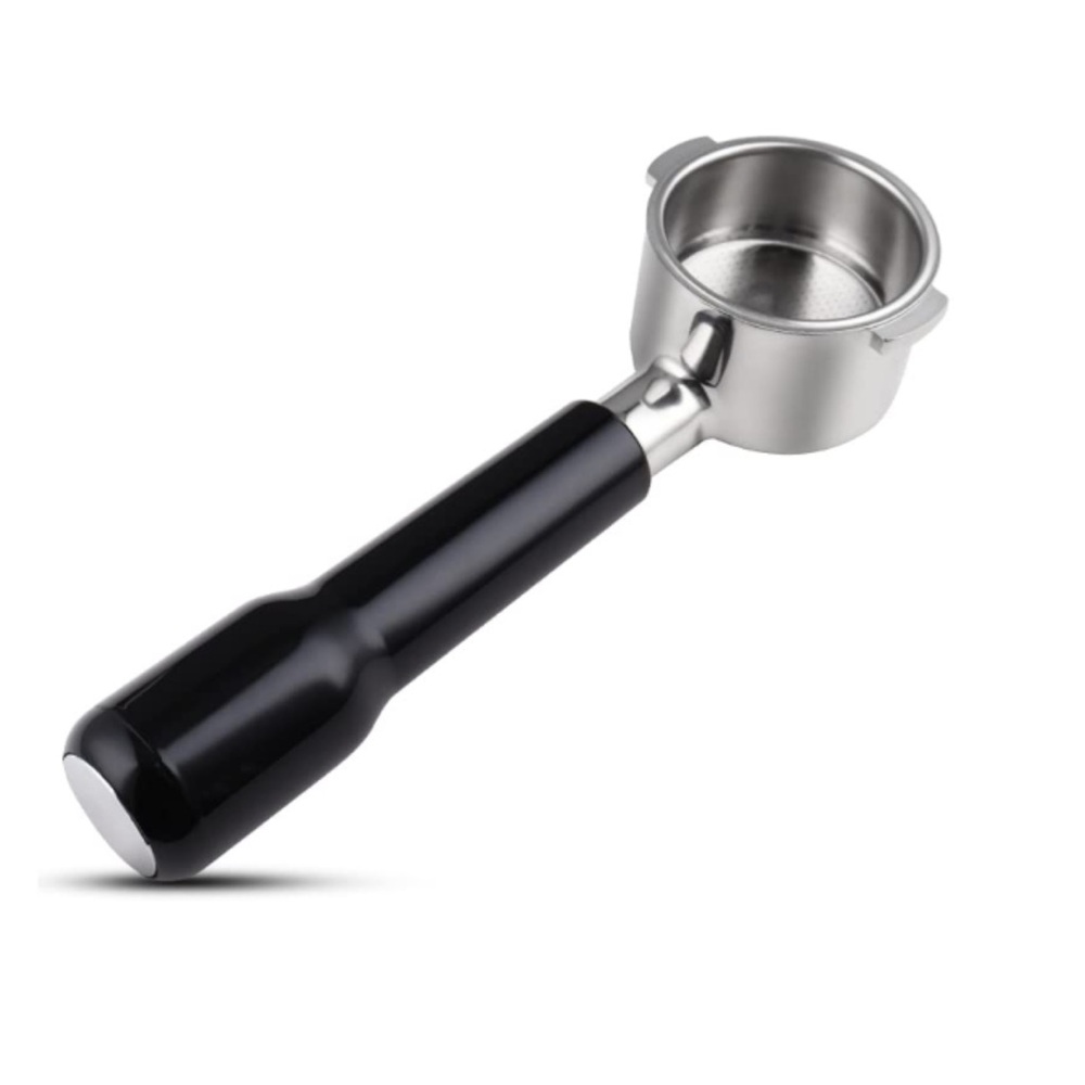 51mm Bottomless Portafilter for Delonghi ECP3420/BC0430/EC260 Stainless Steel